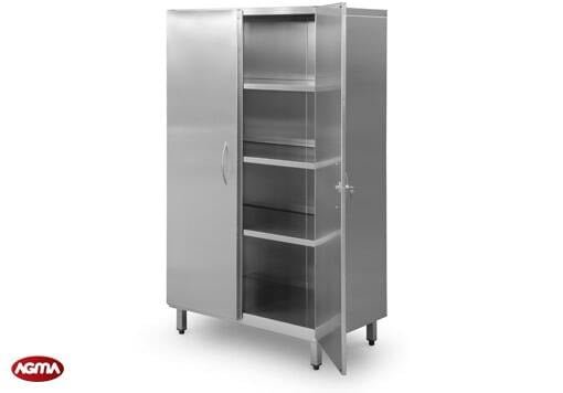 armadio alto inox smontato